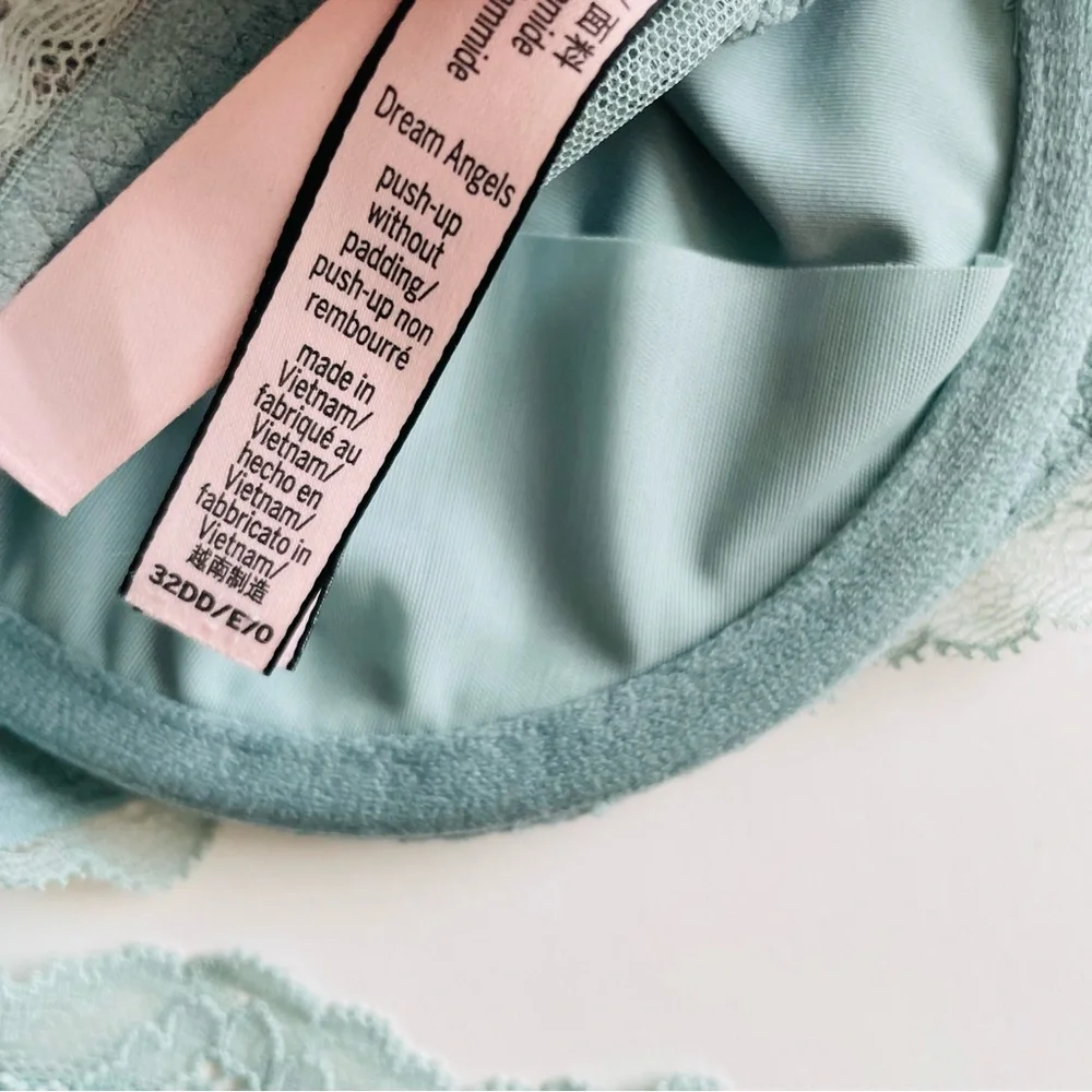32DD LARGE Victoria’s Secret seafoam green bra set